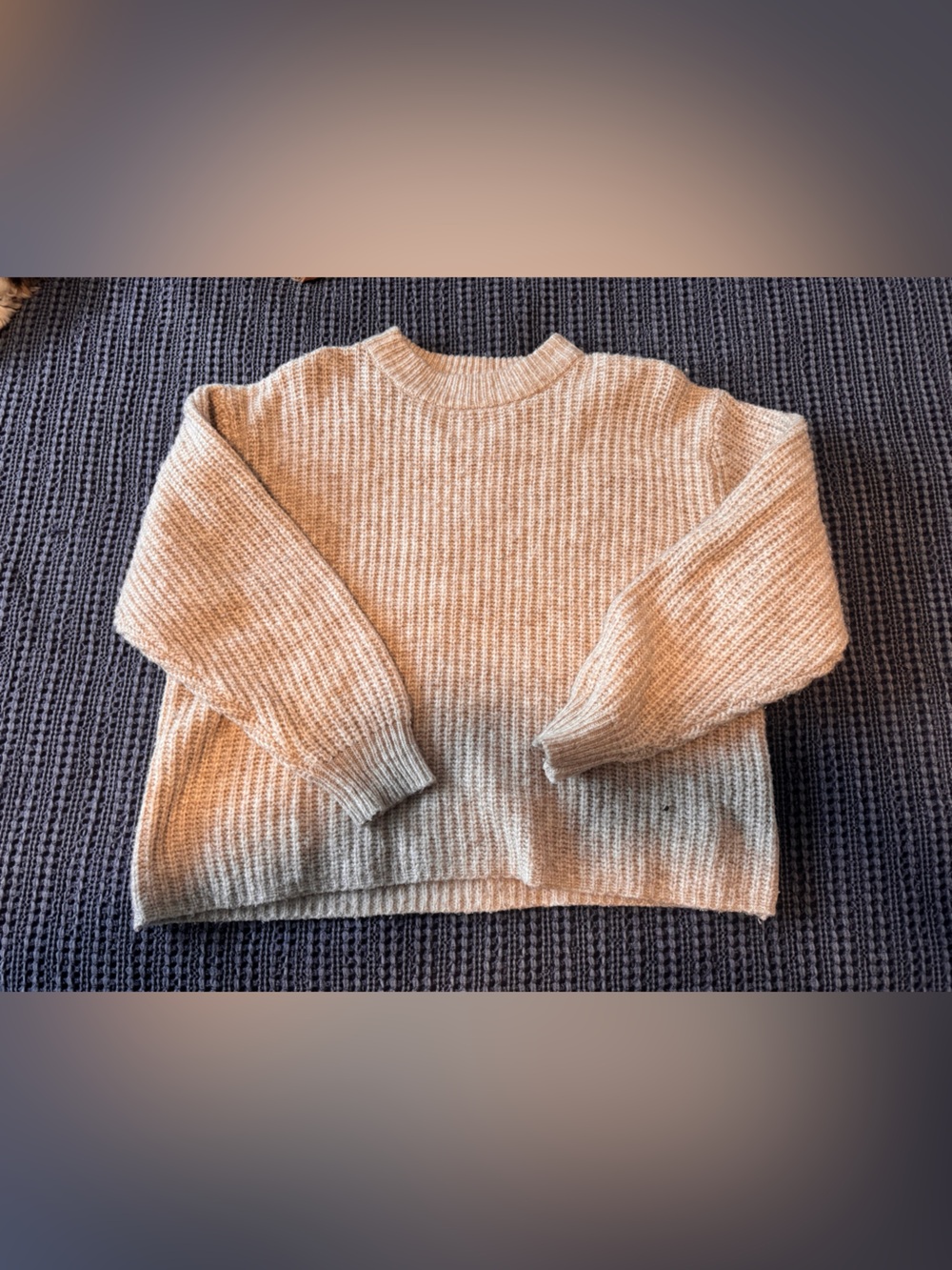 ASOS Cozy Cream Ribbed Knit Women's Sweater